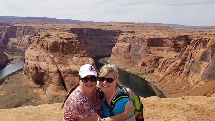 Standing at Horseshoe Bend