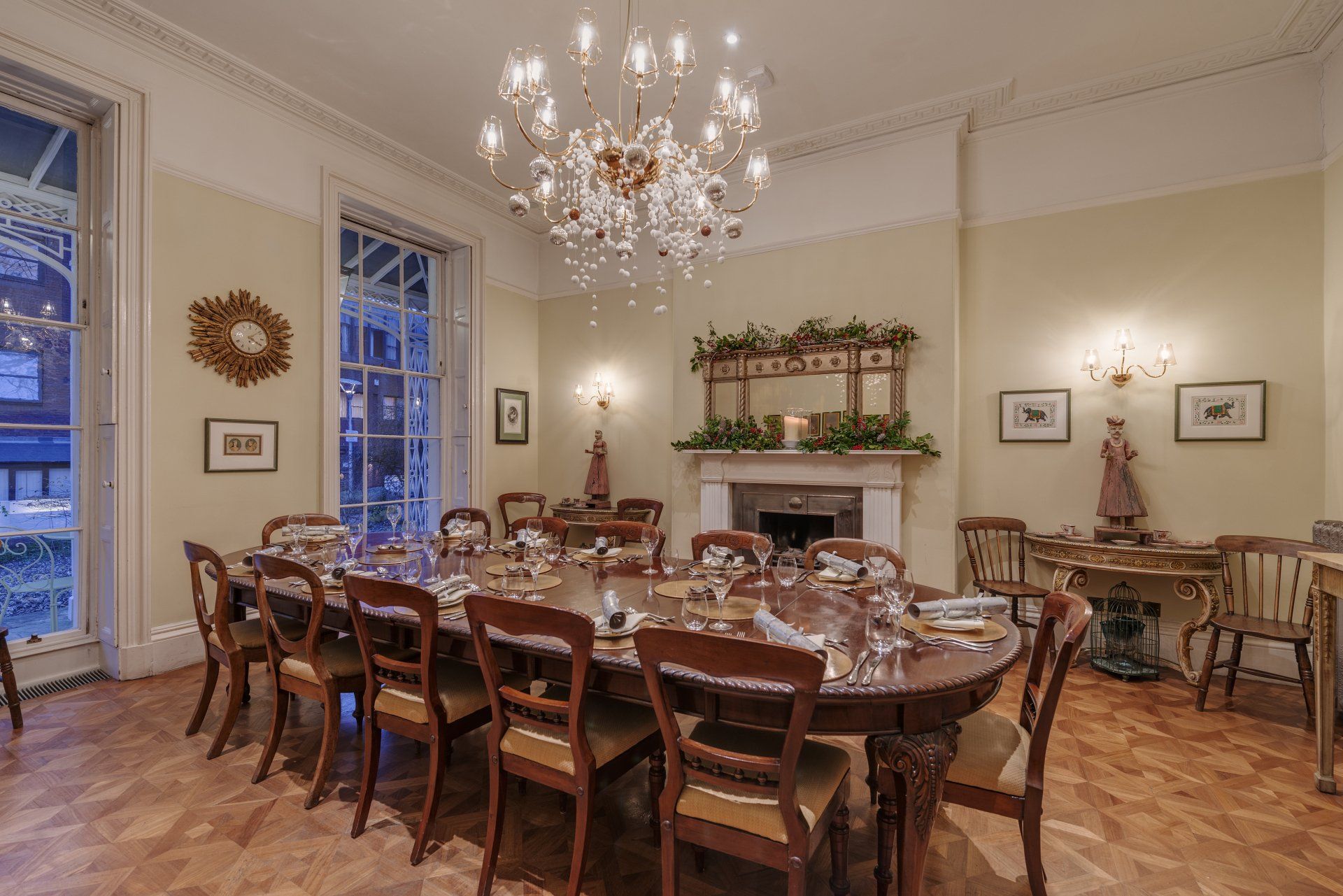 Parties at Southernhay House, Exeter