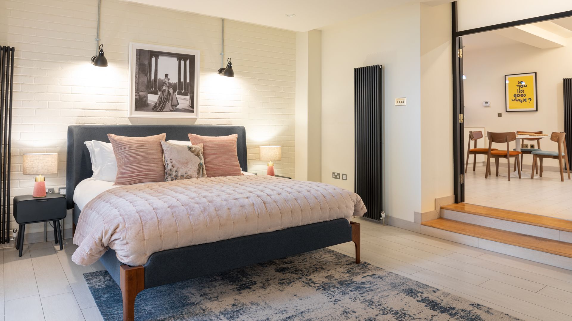 The Bedrooms of Southernhay House, Exeter