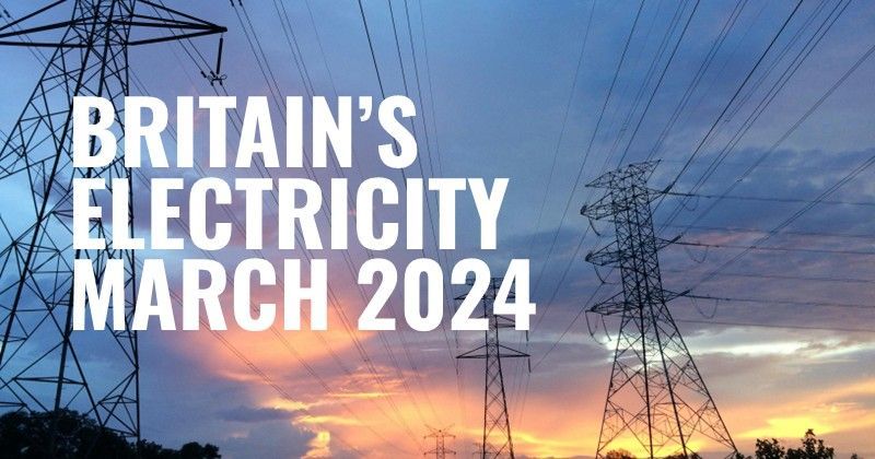 Britain's Electricity Generation - March 2024
