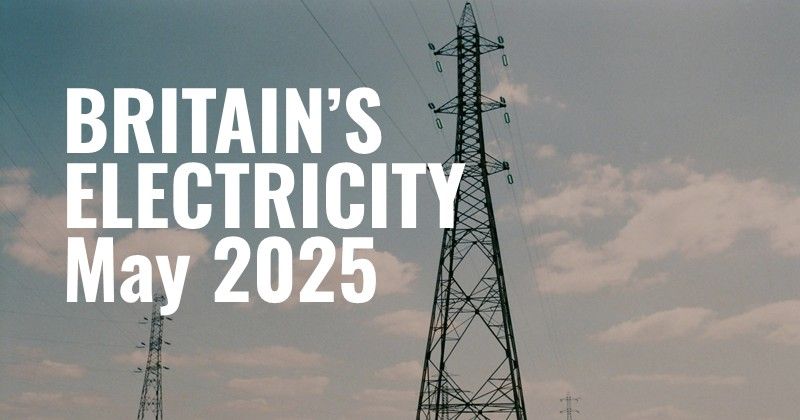 electricity pylon, with text