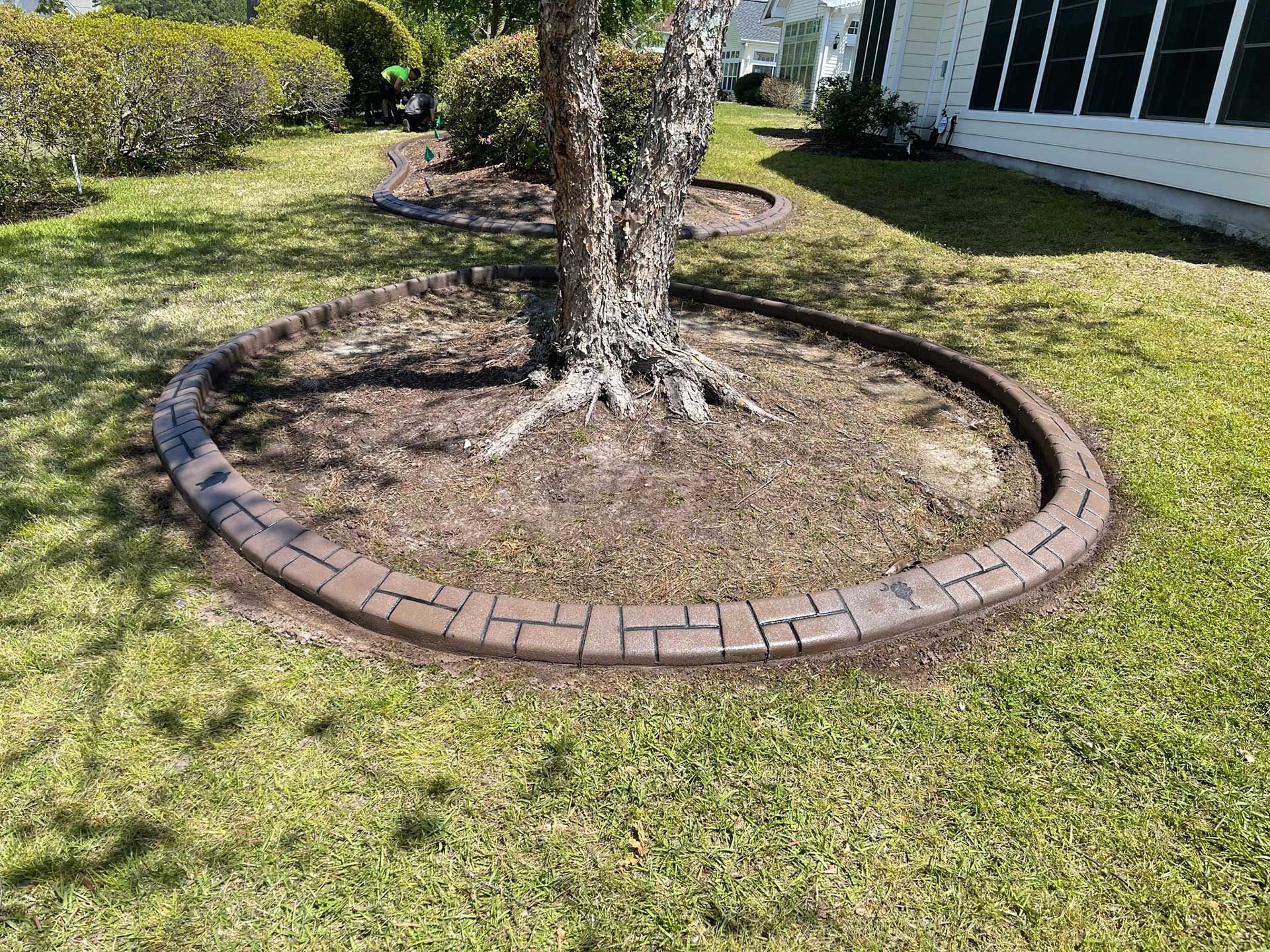 landscaping and curbing 61