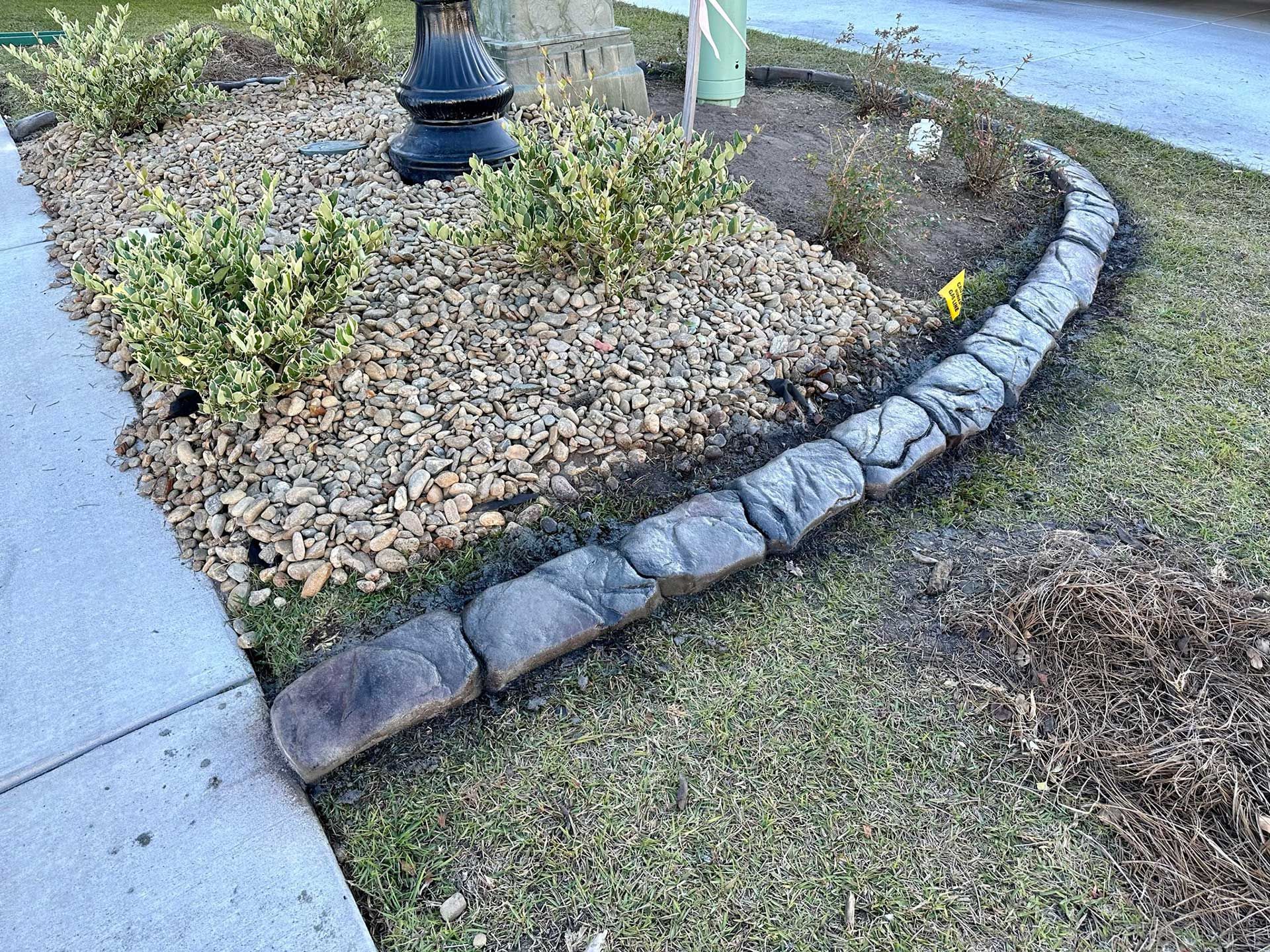 landscaping and curbing 26