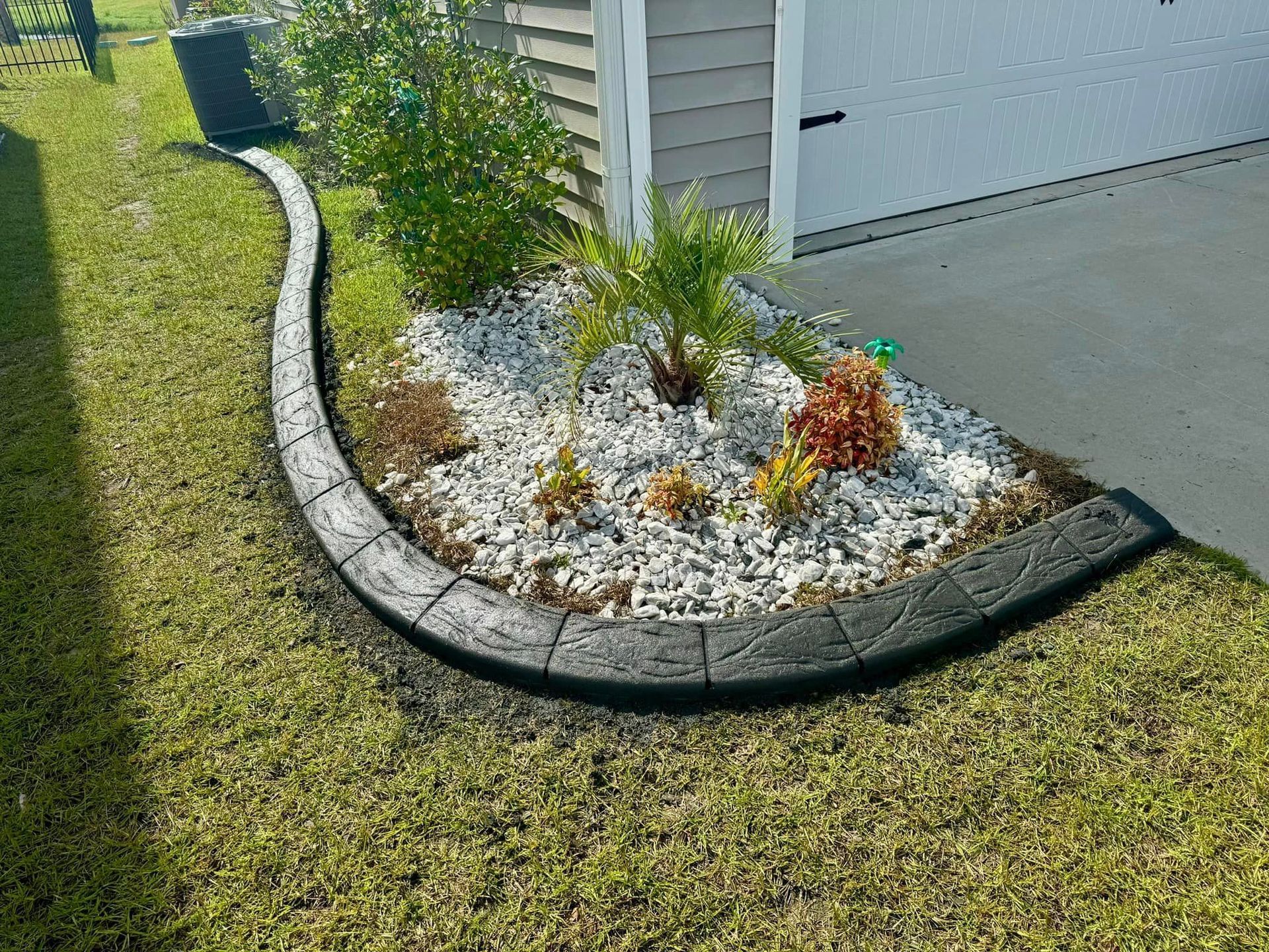 Garden Rock Installation