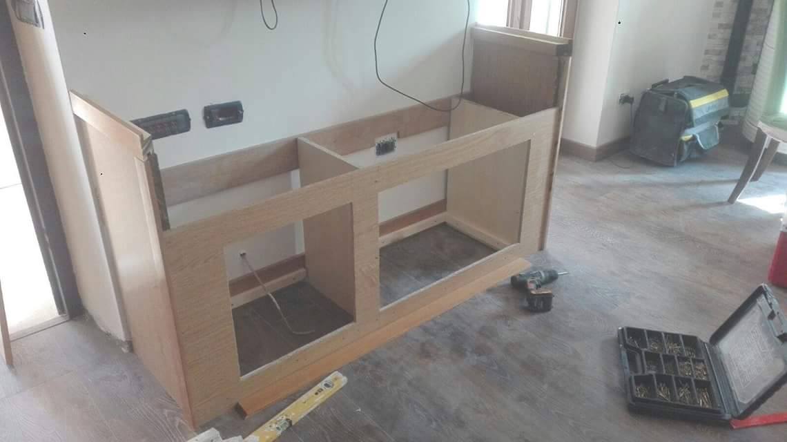 consolle in restauro