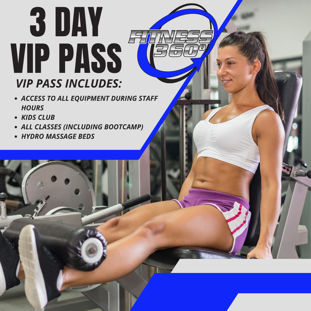 3 day pass and personal training