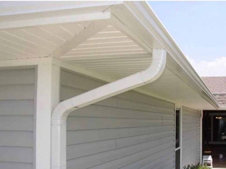 Soffit and Fascia white