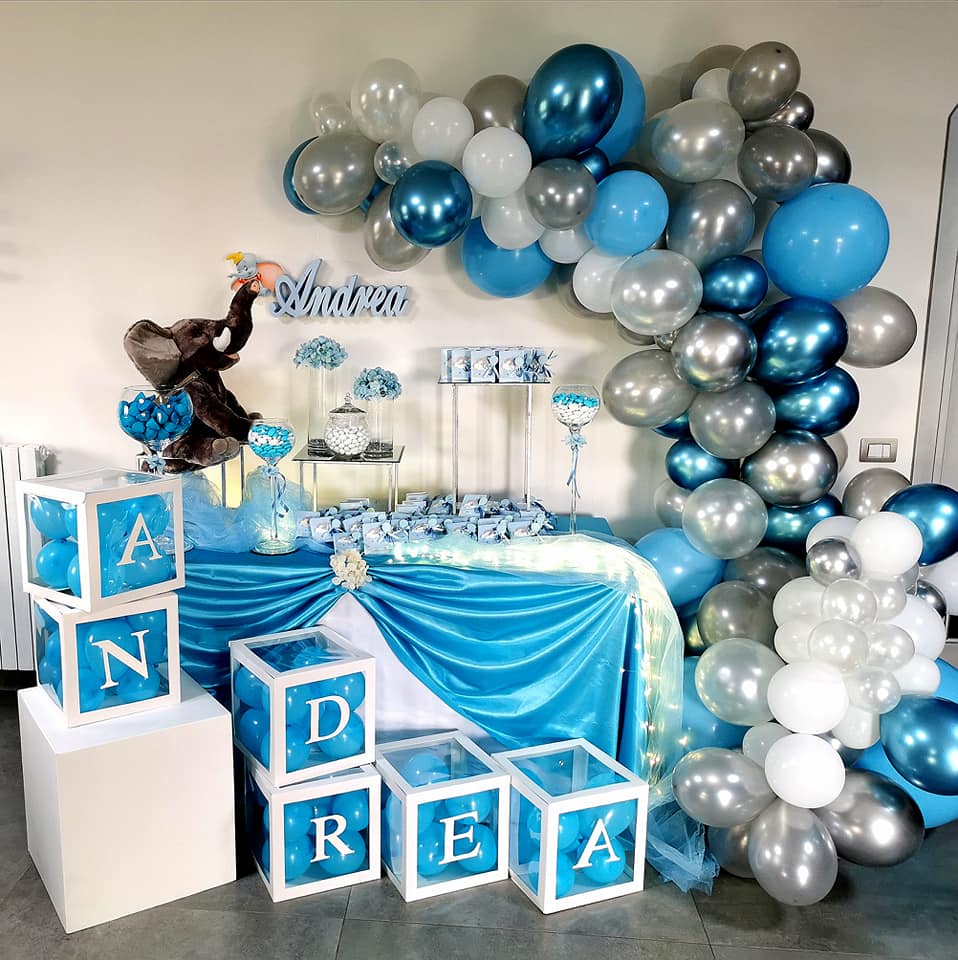 allestimento palloncini sweet table