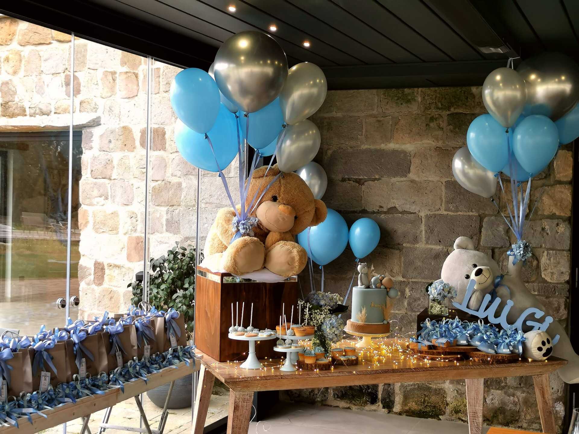 allestimento palloncini compleanno