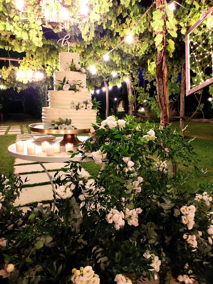 allestimento per torta