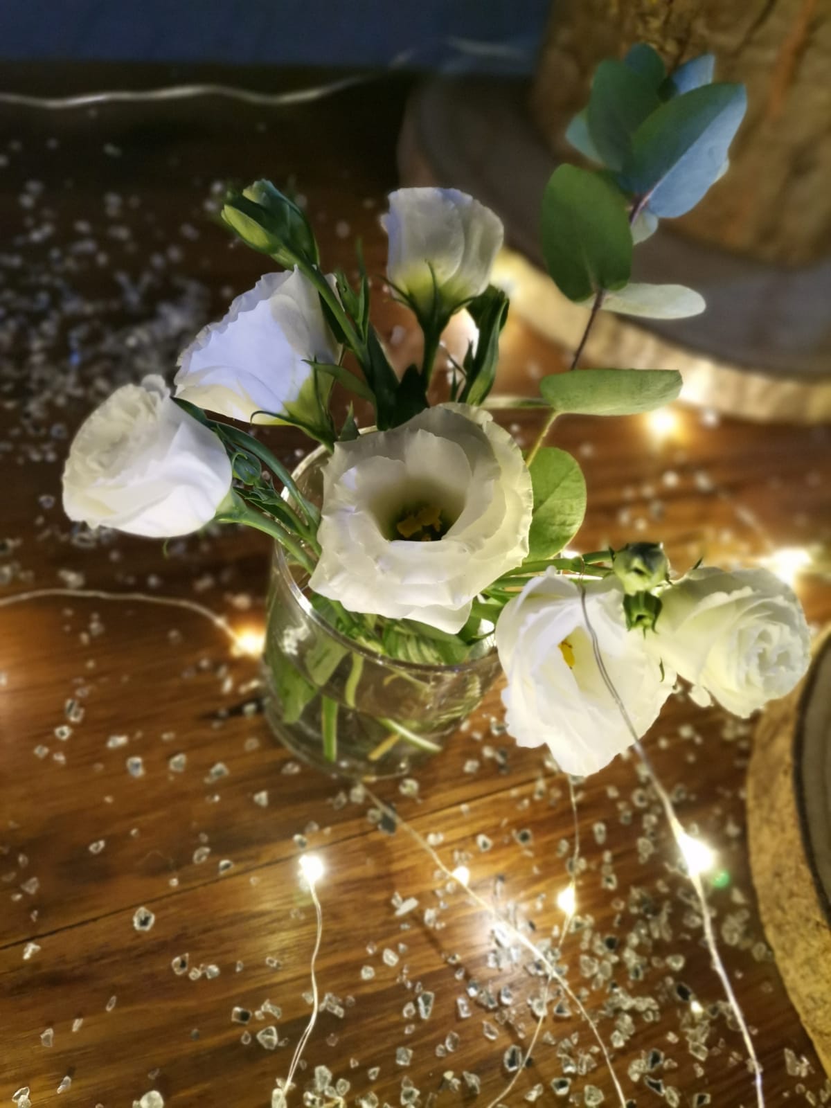 centrotavola fiori bianchi