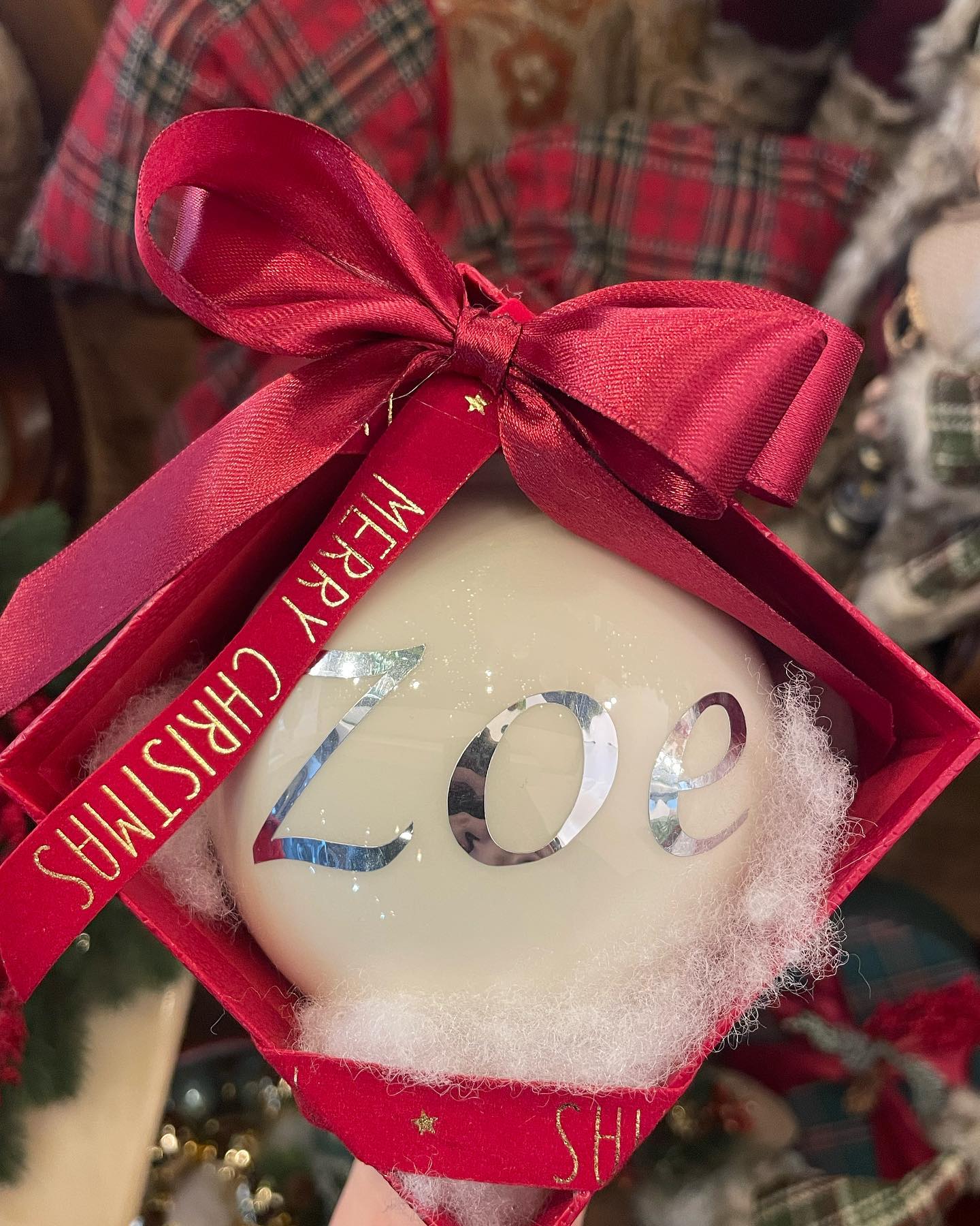 pallina natalizia personalizzata