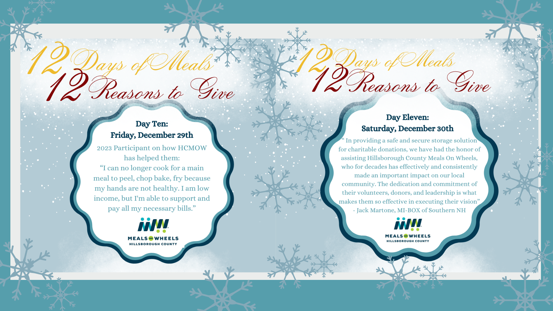 Healthy Meals Delivery Hillsborough County