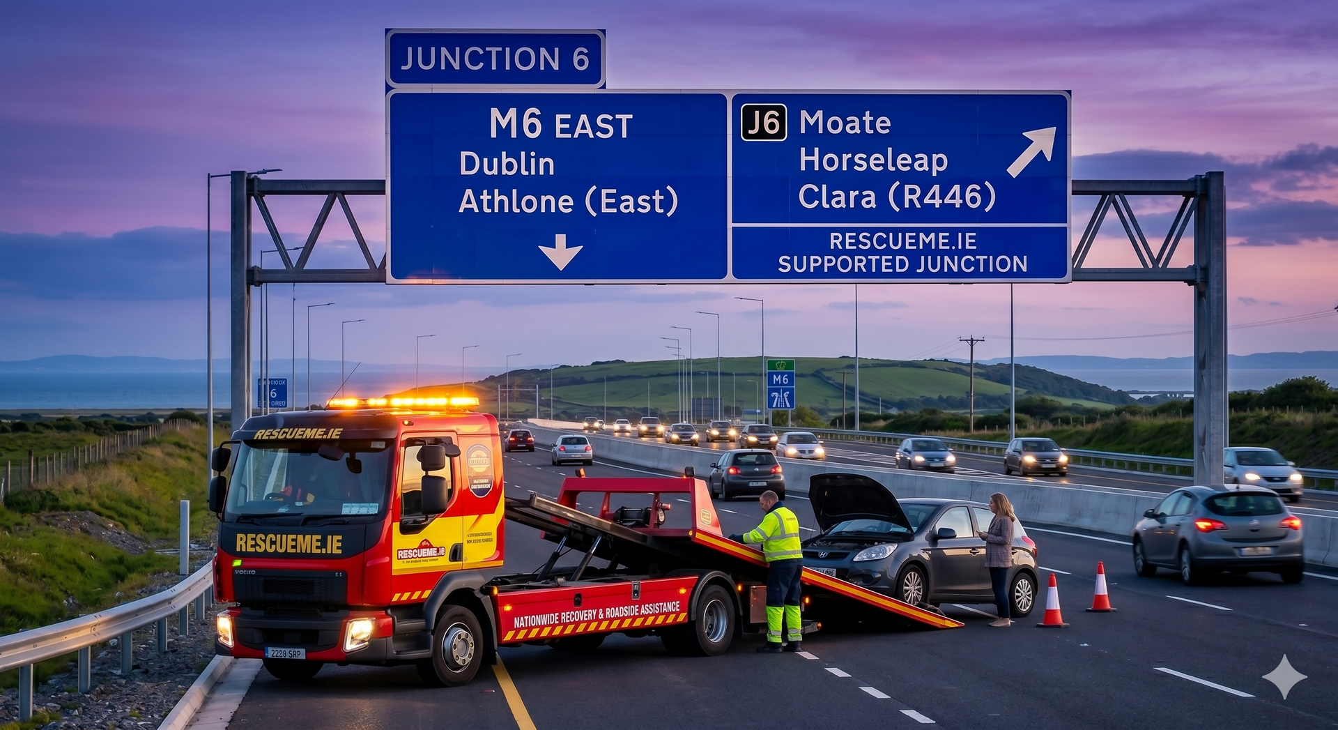 Tow Truck M6 J6 Horseleap | 24/7 Motorway Recovery