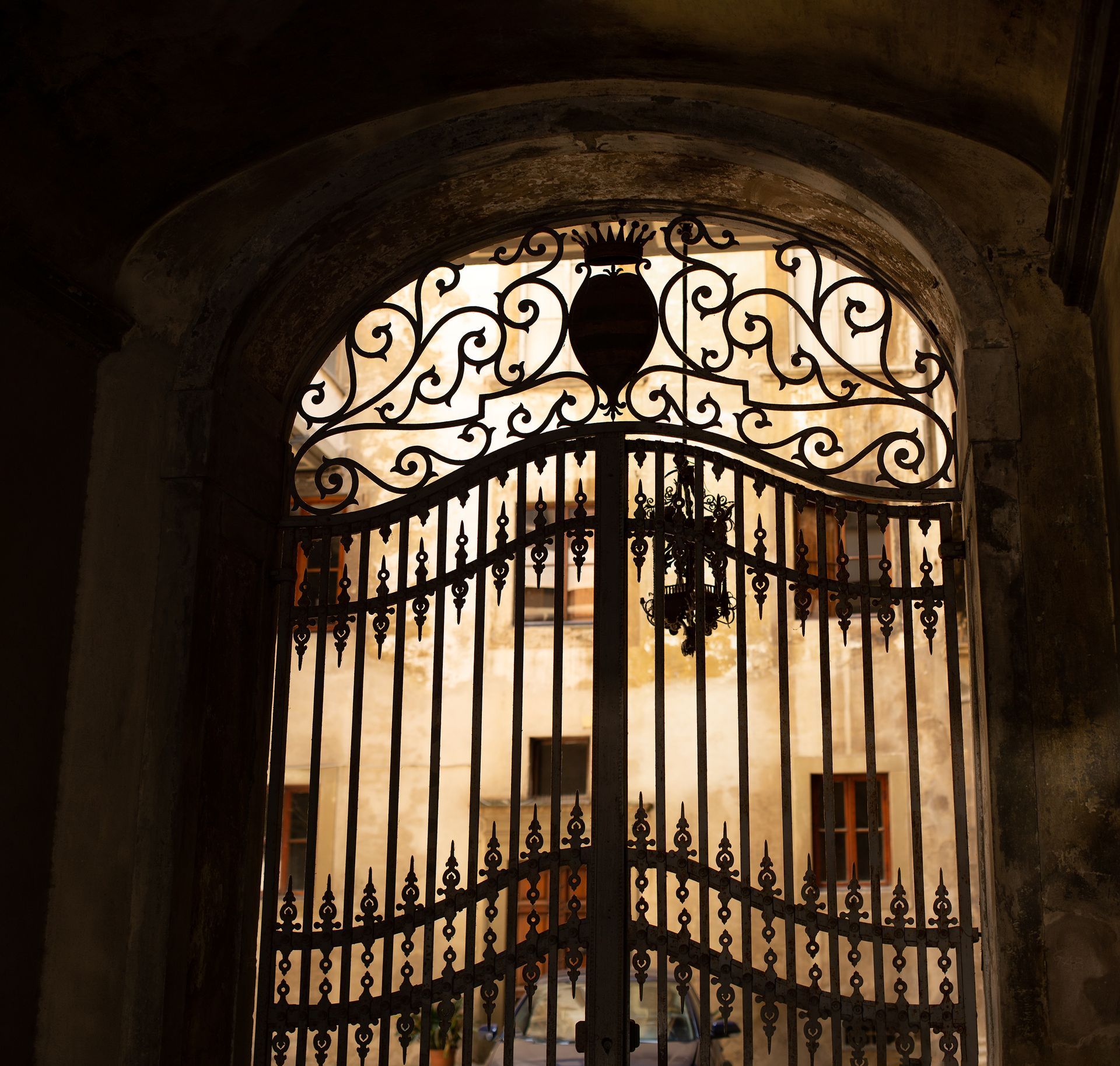 cancello in ferro battuto roma