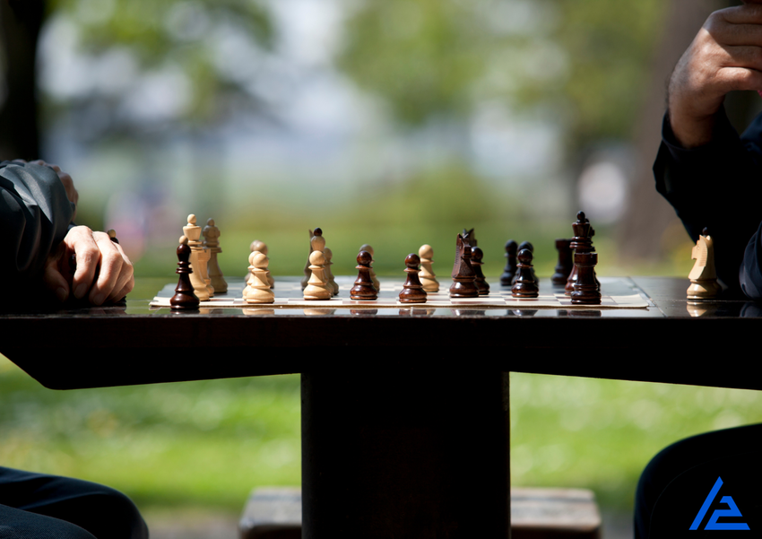 playing chess