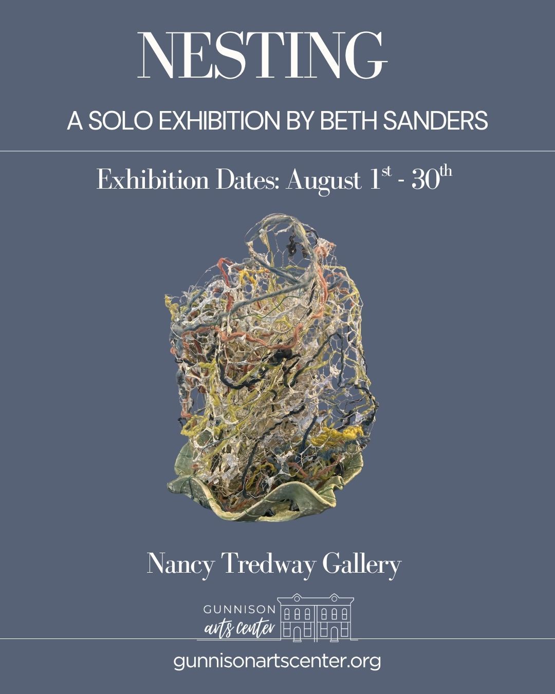 Nesting - A solo exhibition with Beth Sanders