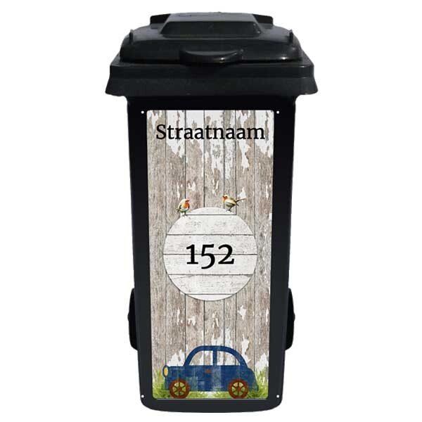 kliko sticker hout auto