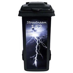 Klikosticker Bliksem