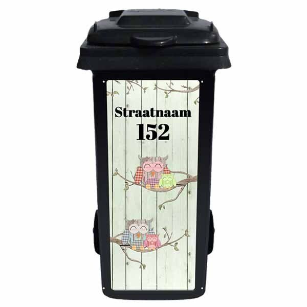 kliko sticker hout uilen