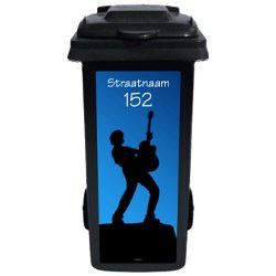 Klikosticker Guitarman