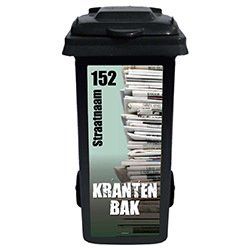 Klikosticker Krantenbak