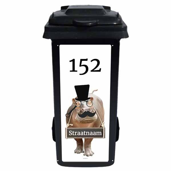 Klikosticker Neushoorn