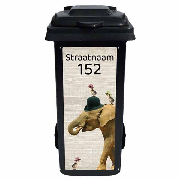 Klikosticker Olifant