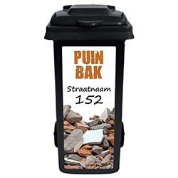 Klikosticker Puinbak