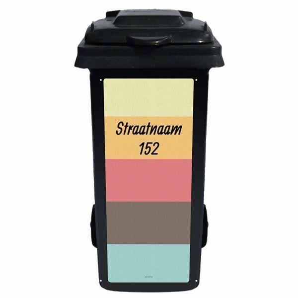 Klikosticker Retro strepen