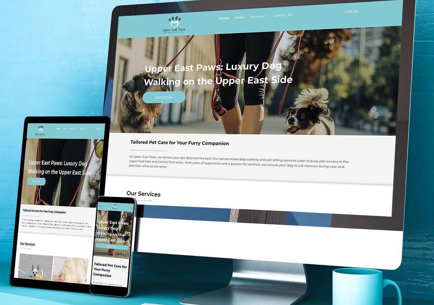 Dog Walking website for rent or purchase