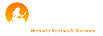 Siren Web Designs logo - white