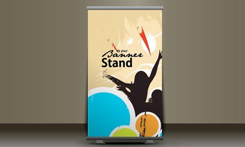 standing ad
