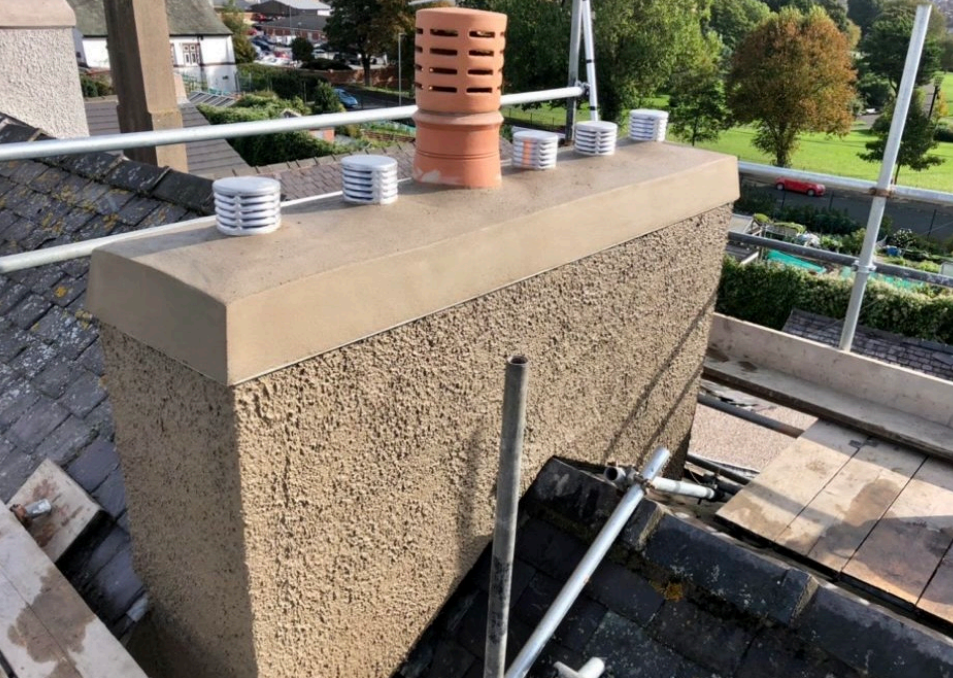 Chimney pointing