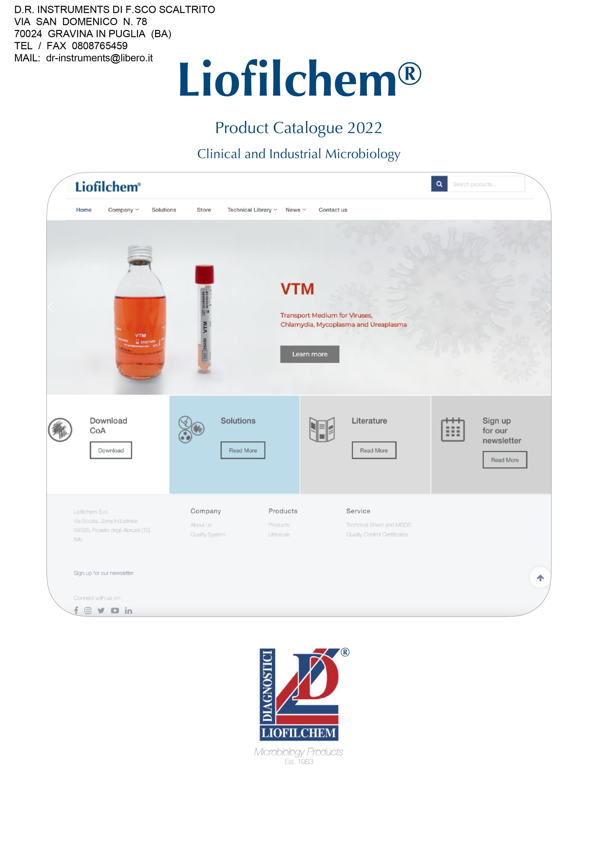 catalogo microbiologia