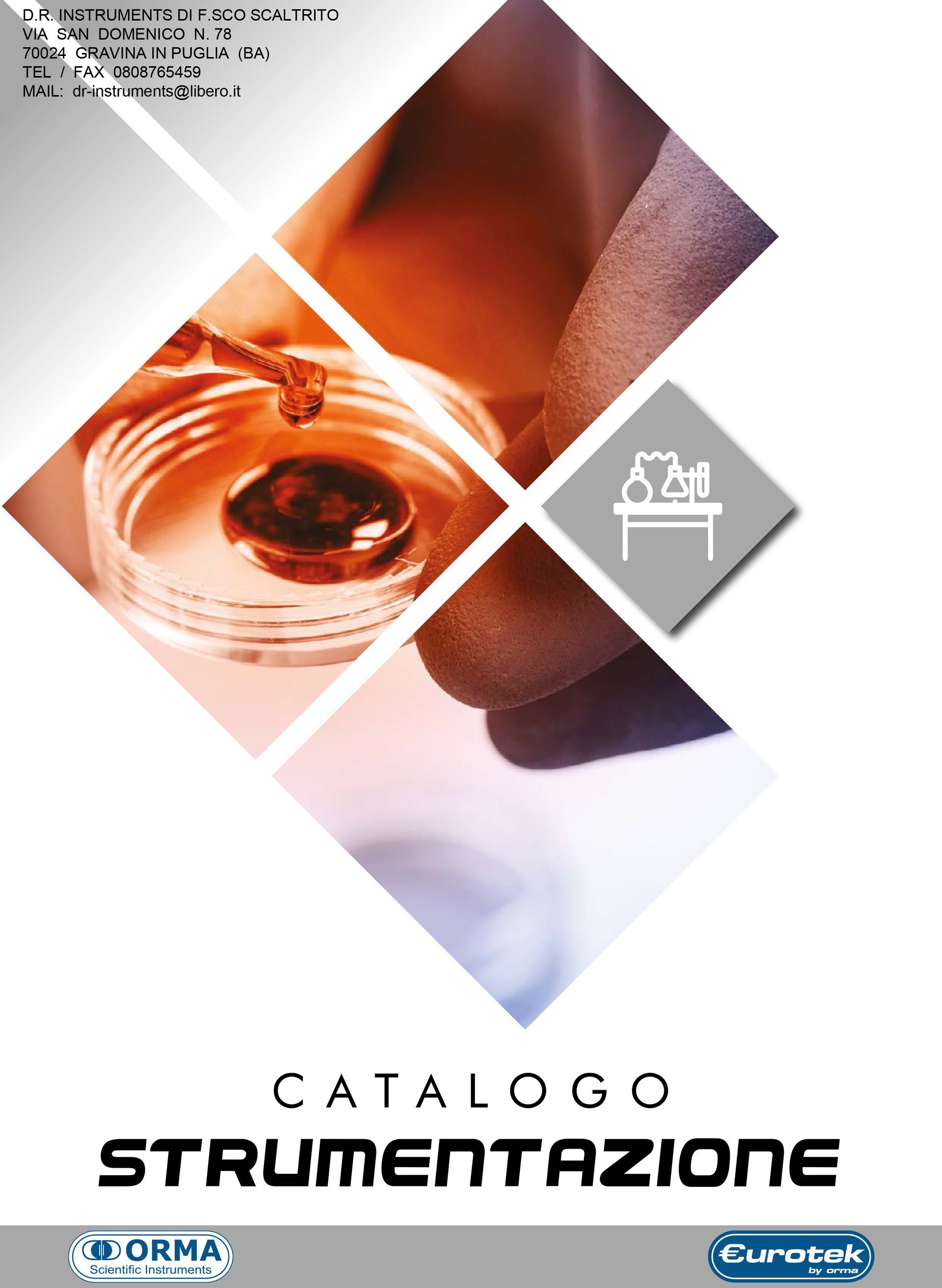 catalogo strumentazioni