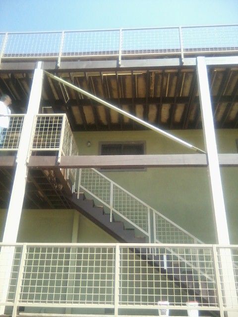Balcony And A Set Of Stairs -  Los Angeles, CA - New Castle Remodeling