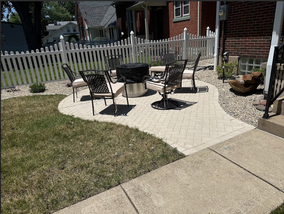 After Patio & Hardscape by Hackmann Lawn in St. Louis MO