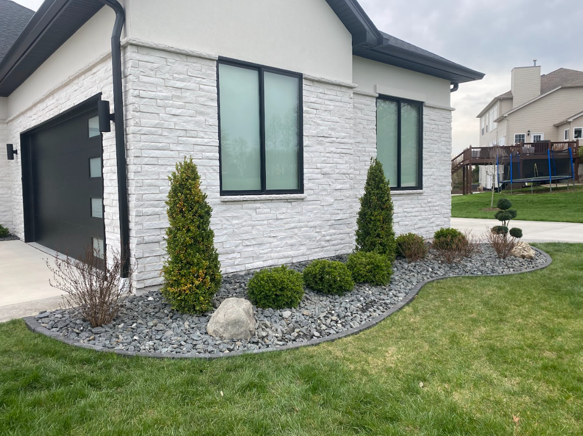 rock mulch | Lake St Louis | Hackmann Lawn & Landscape