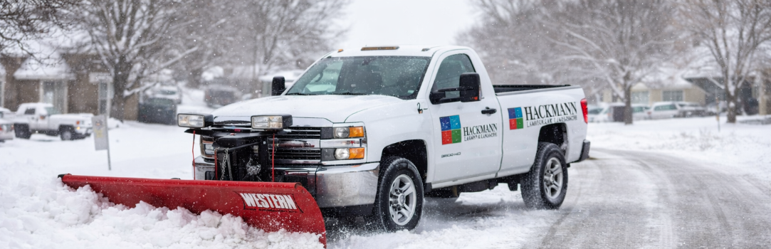 HOA Snow Plowing for Neighborhoods in St. Louis MO | Hackmann Lawn & Landscape