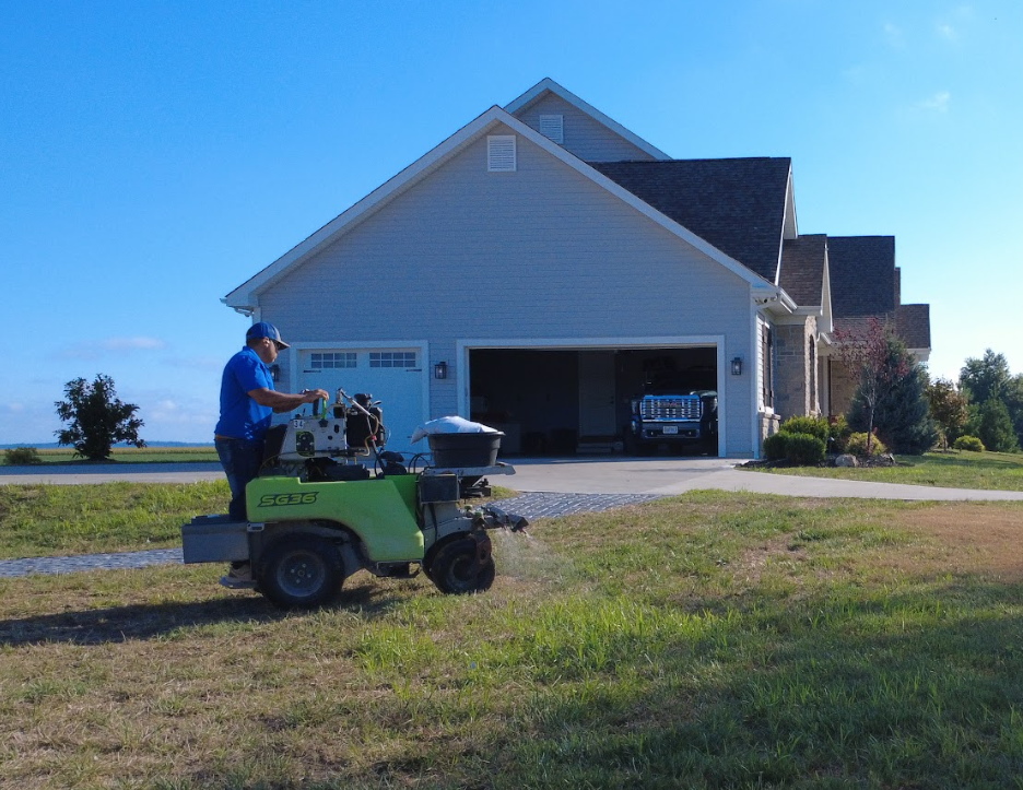 lawn fertilization | St Charles County MO | Hackmann Lawn