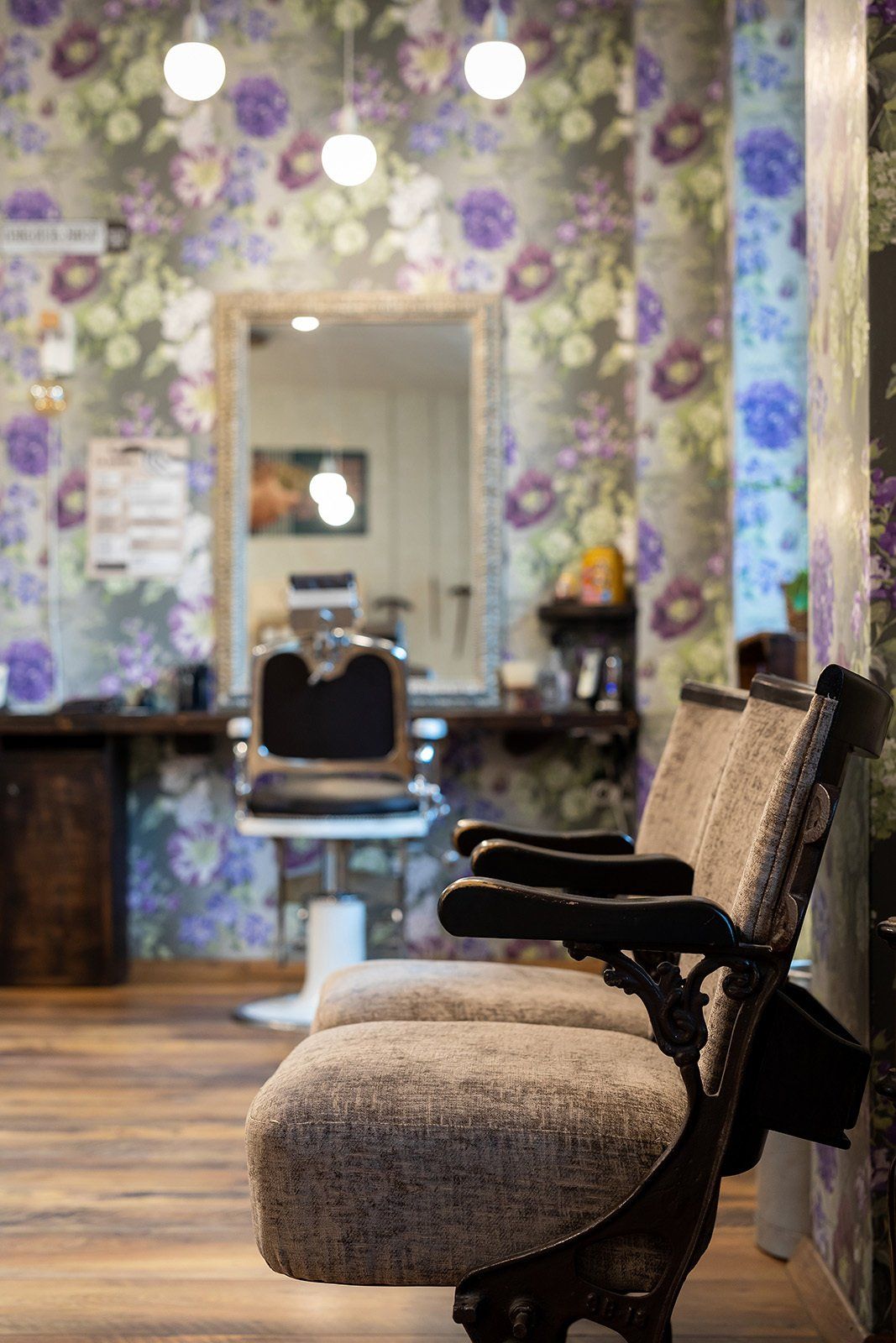 salone mazzer stile retrò