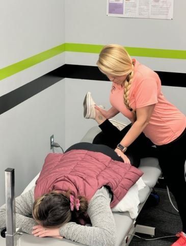 Therapist Performs Shock Massage on Patient — Perryville, MD — Align Physical Therapy