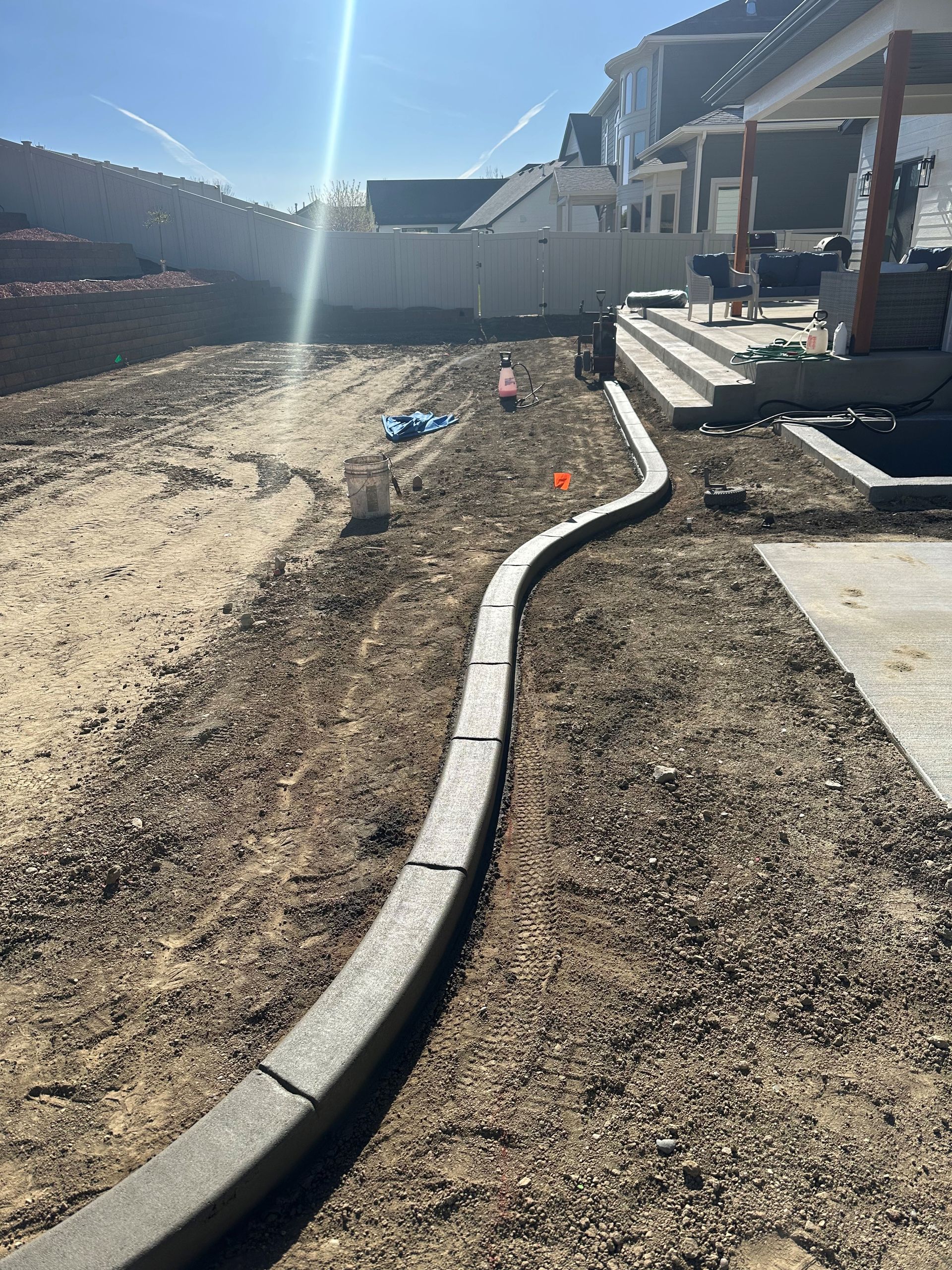 Square Curb — Billings, MT — Curbs Unlimited