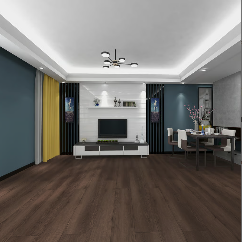 Piso Flotante Melamínico Waterproof Cinnamon Oak WP007 10mm con manta