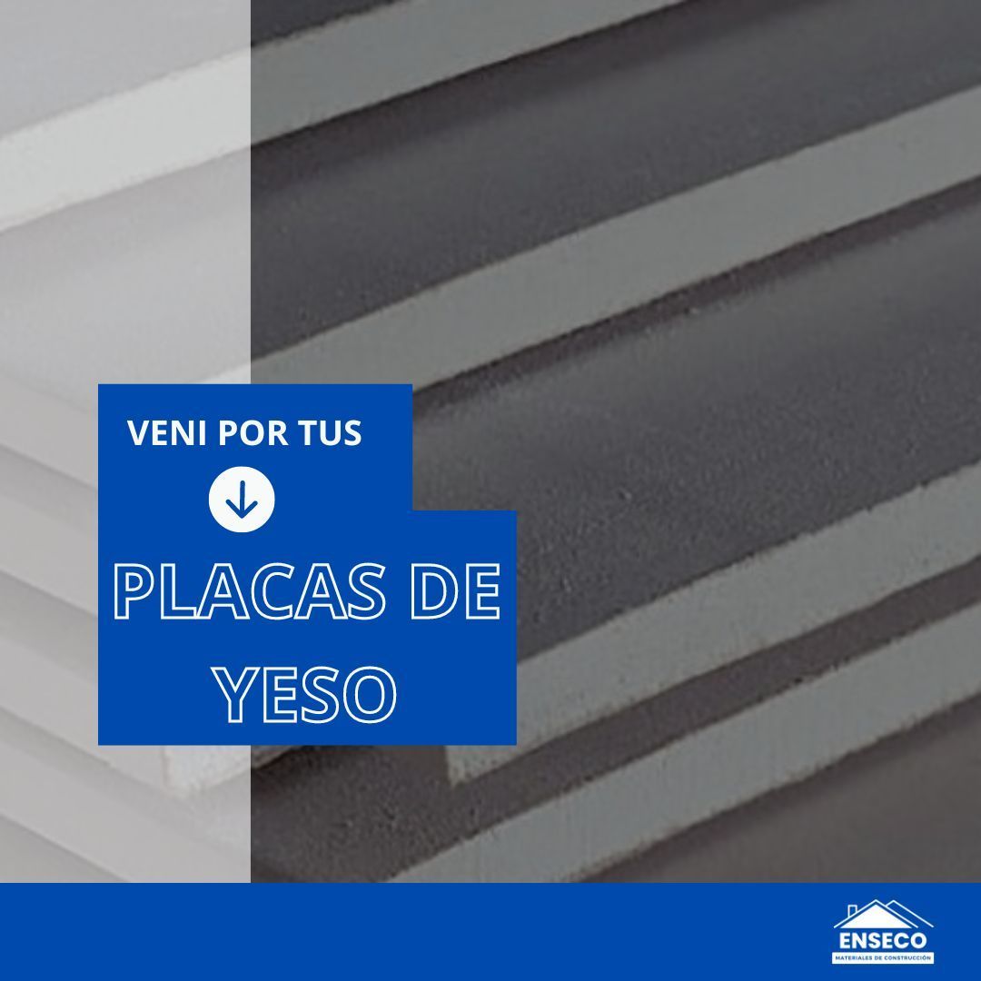 Placa de yeso, comúnmente llamado durlock.