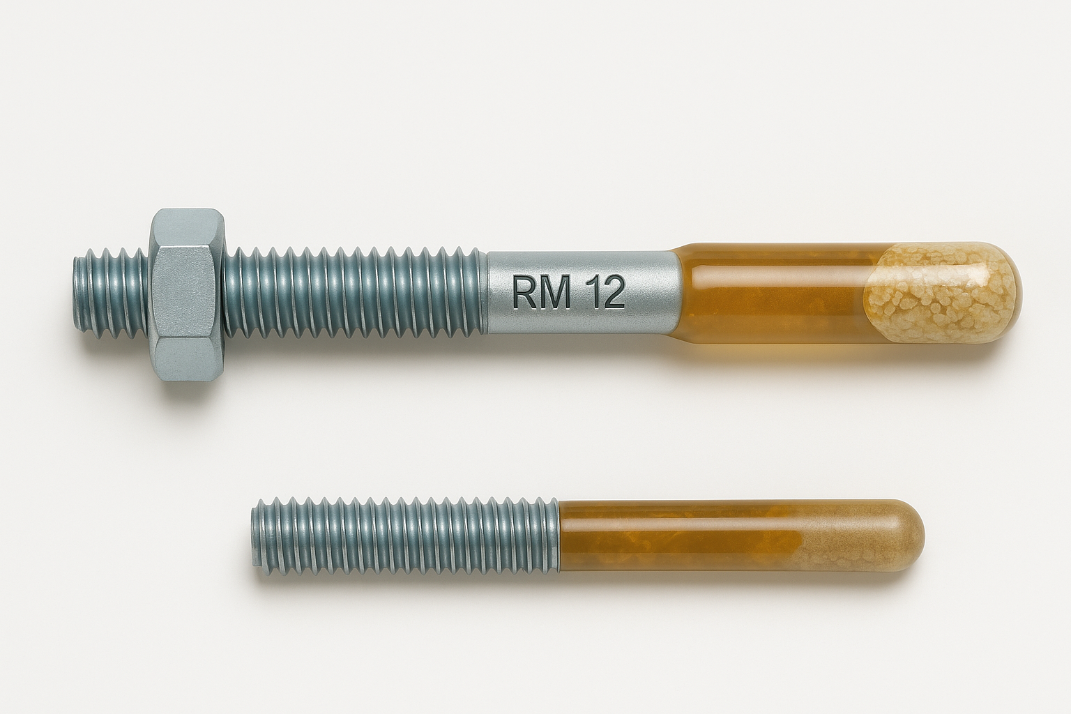 Anclaje RM 12 MM. fijación química