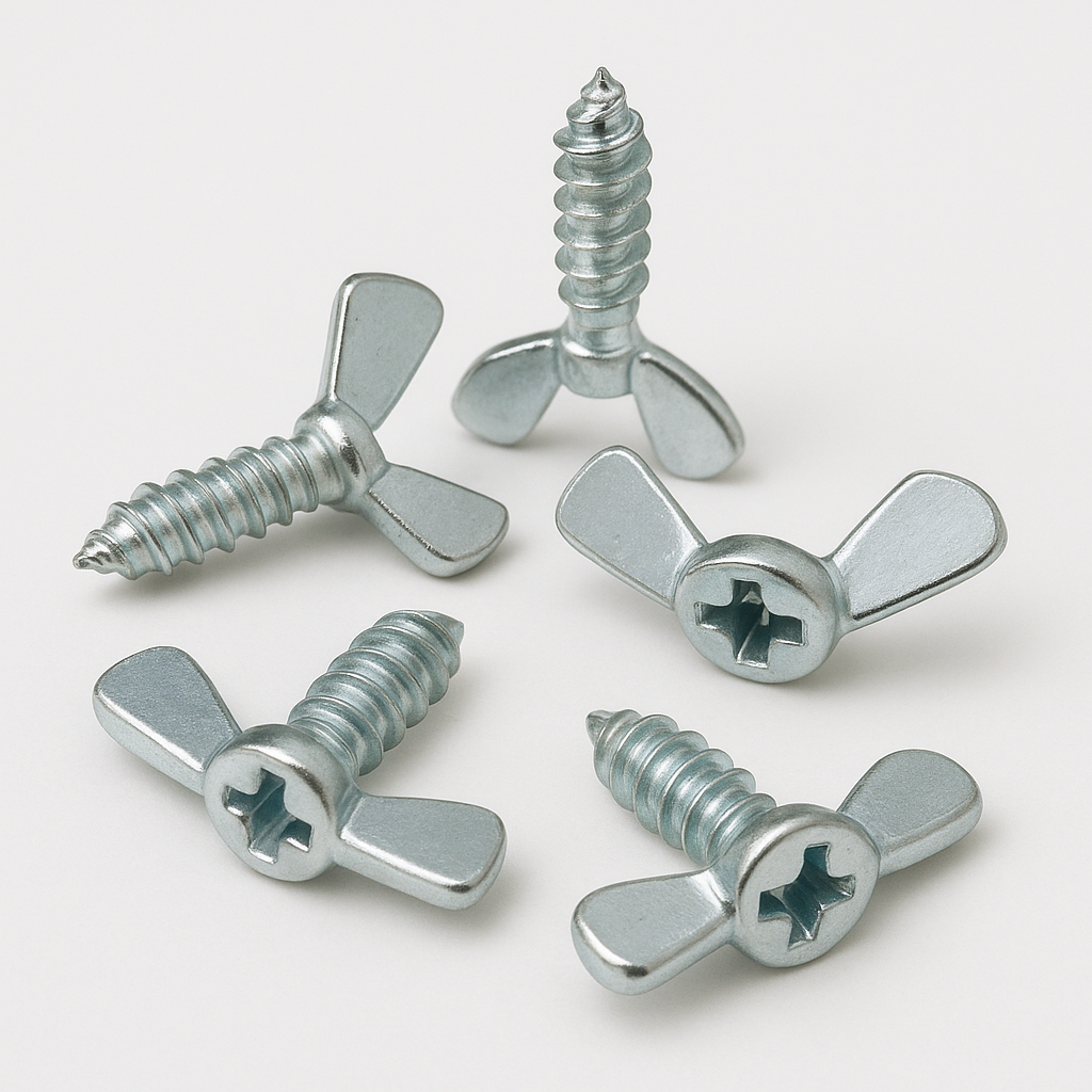 Tornillos T2 con alas 8 x 1/4