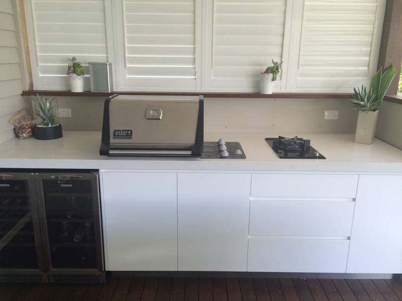 Gas stove — residential construction plumbing Townsville, QLD