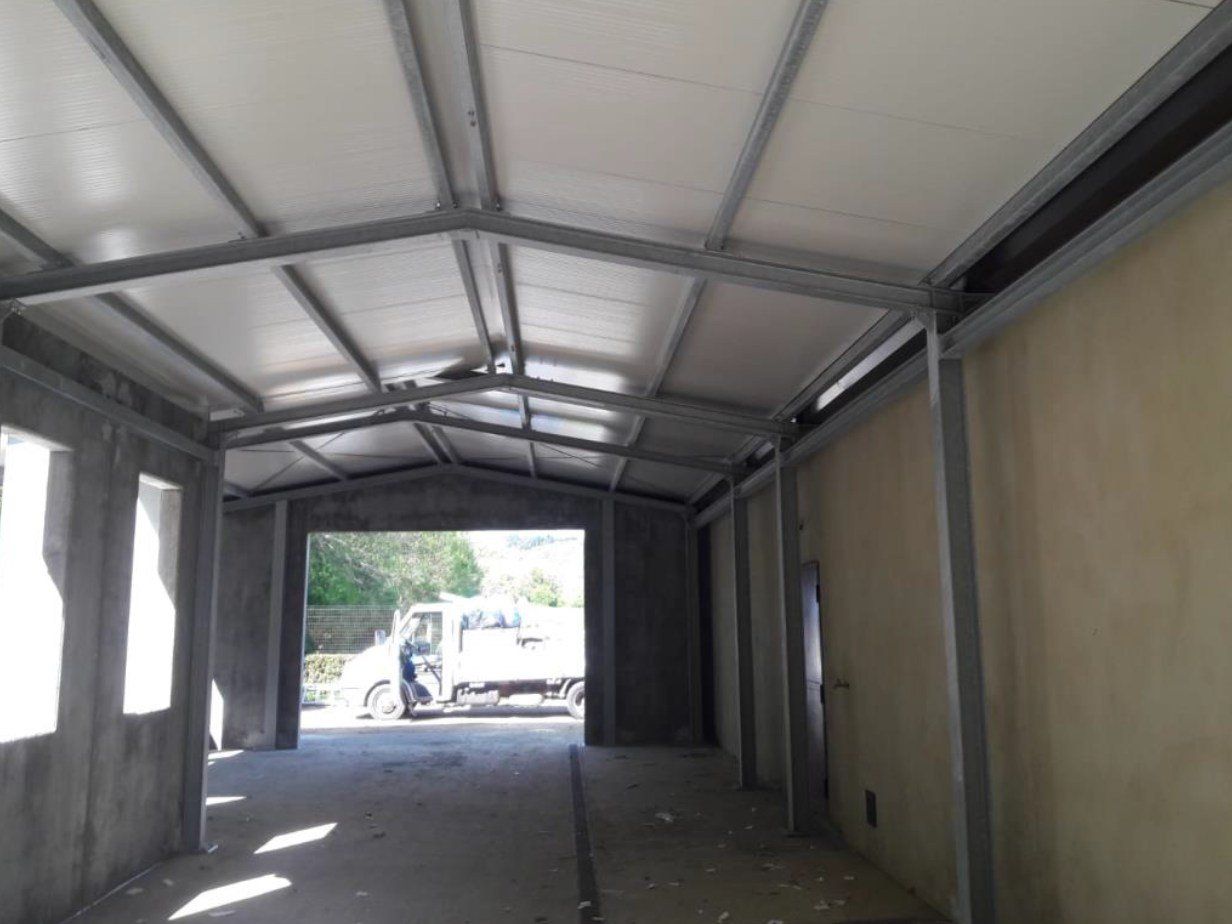 interni struttura prefabbricata